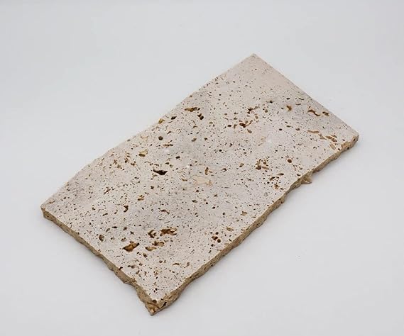 Photo Props Travertine Stone Riser Fragments for Display set 3 pieces