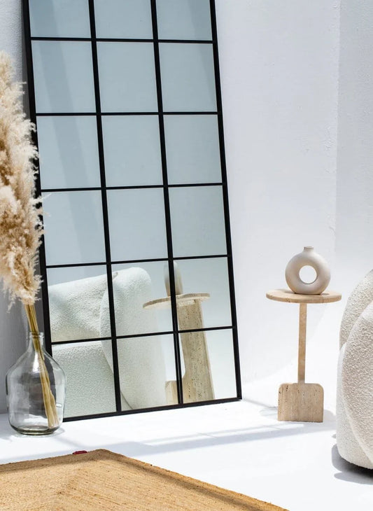 Travertine Marble Side Table