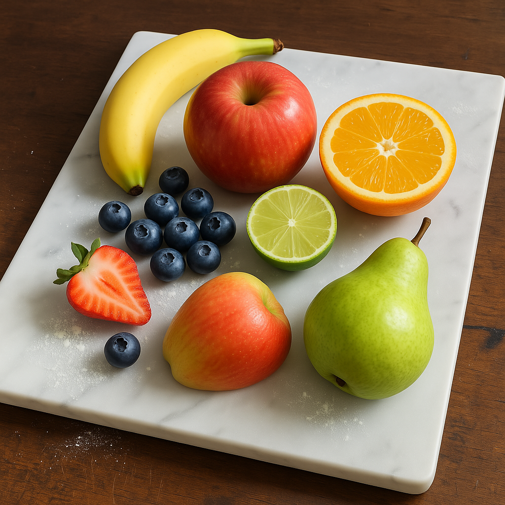 White Marble Cutting Board