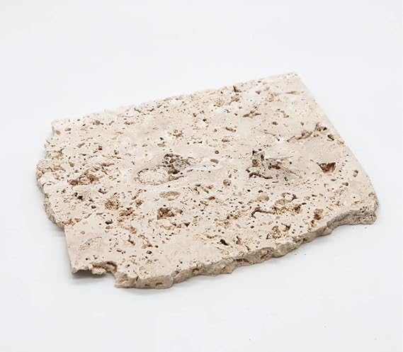 Photo Props Travertine Stone Riser Fragments for Display set 3 pieces