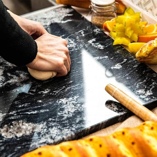 Black Granite Pastry and Cutting Board