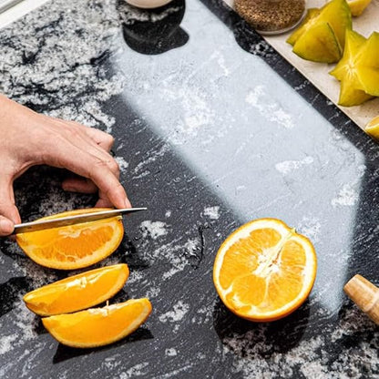 Black Granite Pastry and Cutting Board