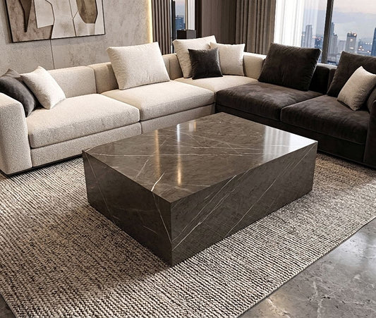 Armani Grey Rectangle Coffee Table